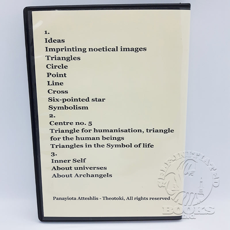 Teachings on The Symbol of Life by Panayiota Atteshlis (Disc 6 rear)