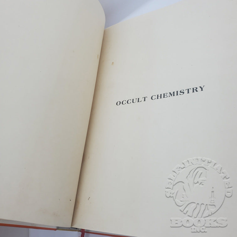 Occult Chemistry by Annie Besant and C.W. Leadbeater