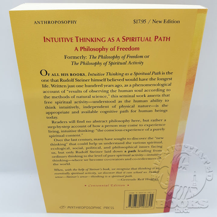 Intuitive Thinking as a Spiritual Path (Cw4) by Rudolf Steiner