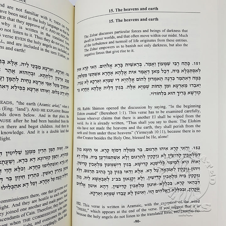 The Zohar by Rabbi Shimon bar Yochai (Patterson Family Edition)