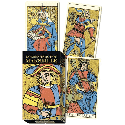 Golden Tarot of Marseille: Designed by Claude Burdel (Lo Scarabeo)
