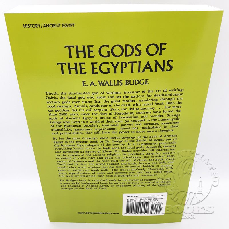 The Gods of the Egyptians: Studies in Egyptian Mythology by E.A. Budge (Volume 1)