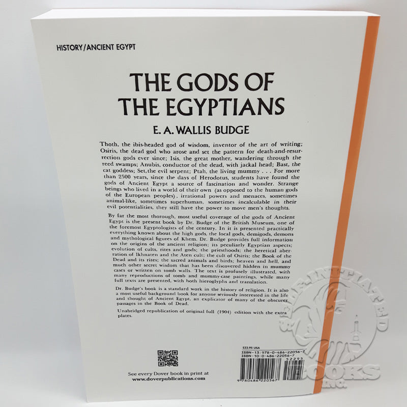 The Gods of the Egyptians: Studies in Egyptian Mythology by E.A. Budge (Volume 2)