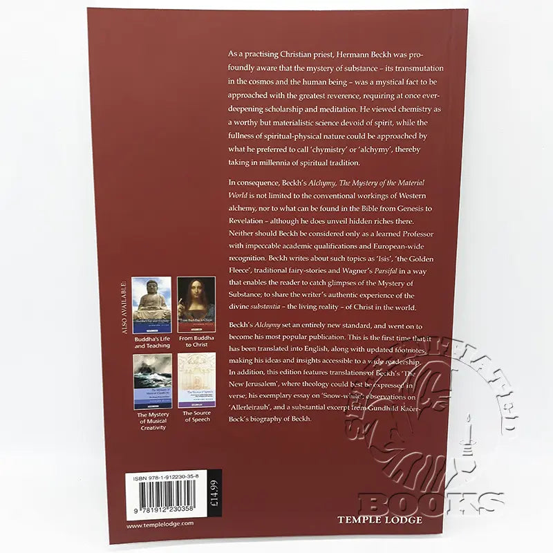 Alchymy: The Mystery of the Material World by Hermann Beckh