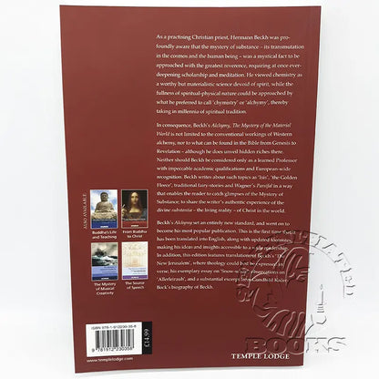 Alchymy: The Mystery of the Material World by Hermann Beckh