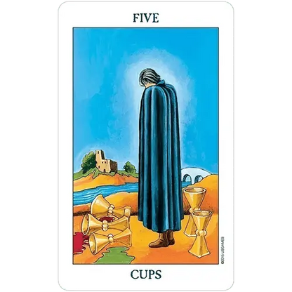 Five of Cups (Radiant Rider-Waite Tarot Deck)