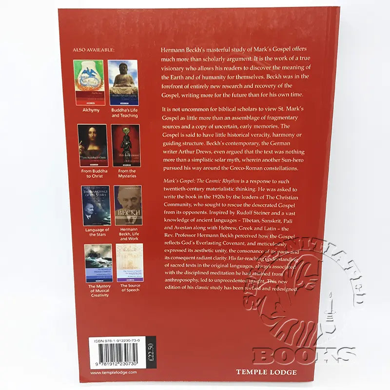 Mark's Gospel: The Cosmic Rhythm by Hermann Beckh
