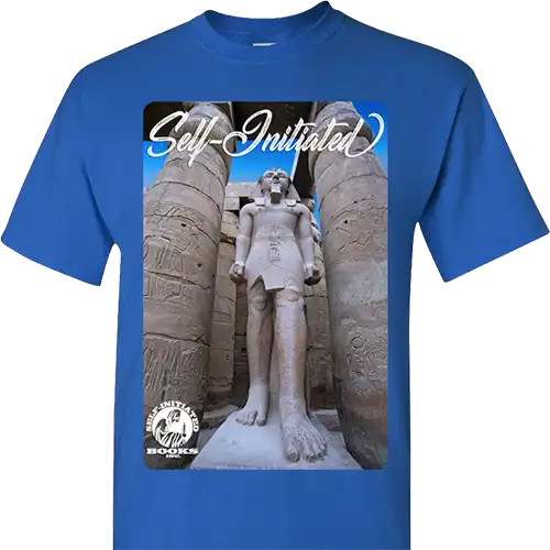 Ramses-II Royal Blue T-Shirt (Self-Initiated Books)