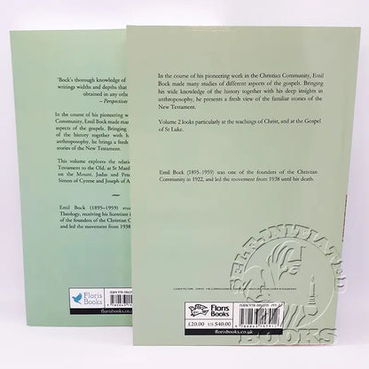 Studies in the Gospels by Emil Bock (Two Volumes)