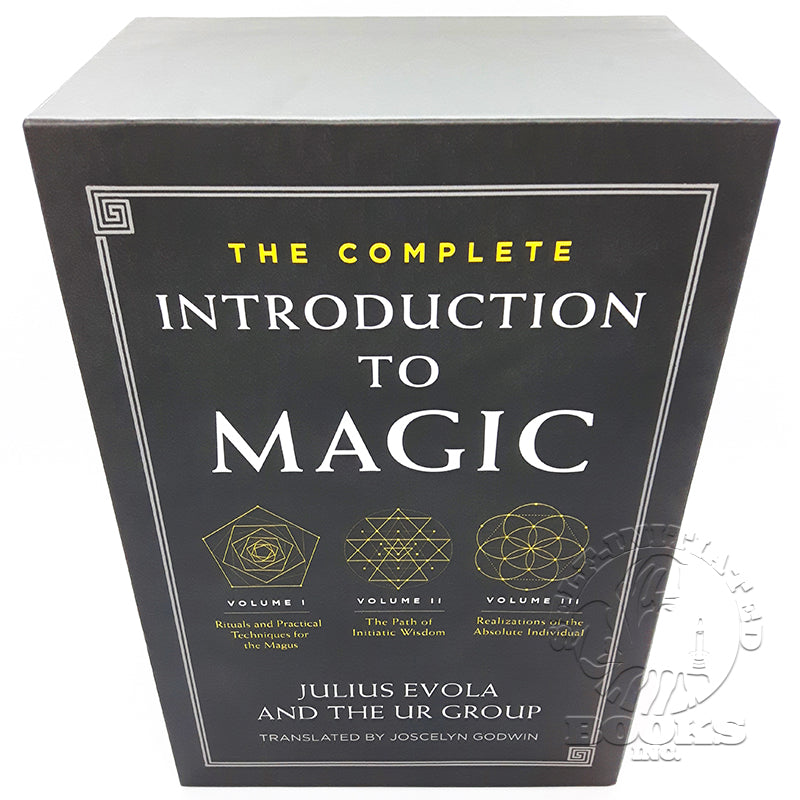 The Complete Introduction to Magic by Julius Evola and the Ur Group- Translated by Joscelyn Godwin (Three Hardcovers Box Set)