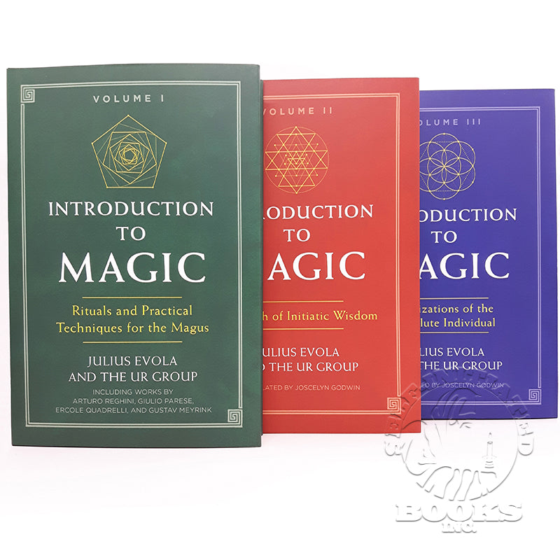 The Complete Introduction to Magic by Julius Evola and the Ur Group- Translated by Joscelyn Godwin (Three Hardcovers Box Set)