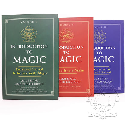 The Complete Introduction to Magic by Julius Evola and the Ur Group- Translated by Joscelyn Godwin (Three Hardcovers Box Set)