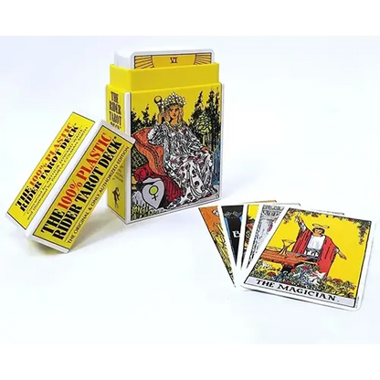 The 100% Plastic Rider Tarot Deck by A.E. Waite