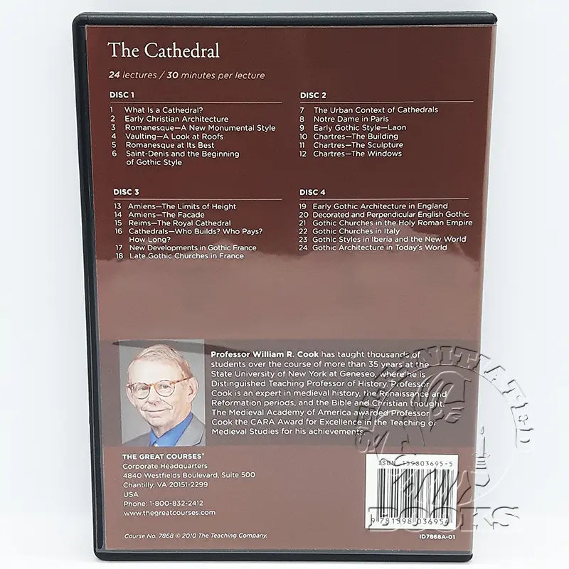 William R. Cook The Cathedral featuring William R. Cook (DVDs & Guidebook)