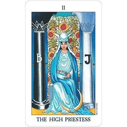 The High Priestess (Radiant Rider-Waite Tarot Deck)