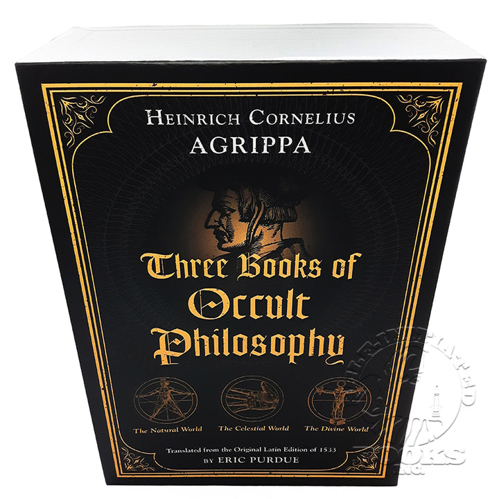 Three Books of Occult Philosophy by Heinrich Cornelius Agrippa: 3 Volumes in a Slipcase translated by Eric Purdue