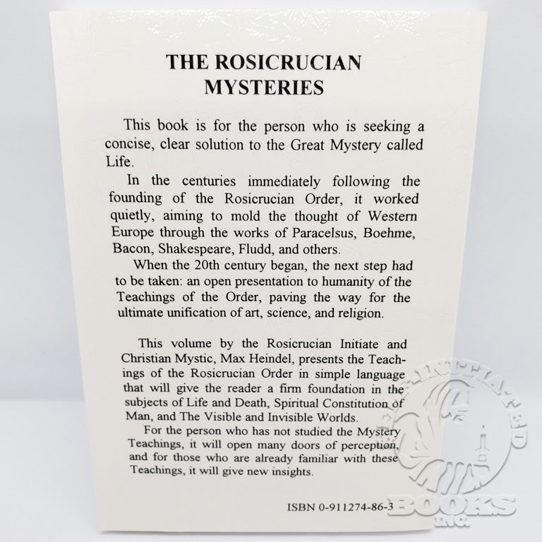 The Rosicrucian Mysteries by Max Heindel