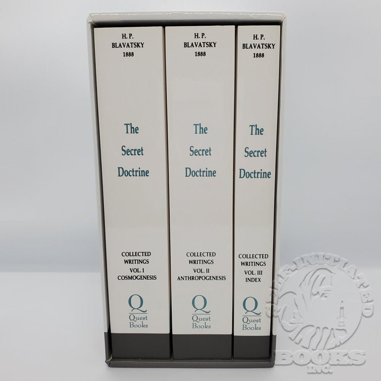 The Secret Doctrine by H.P. Blavatsky: 3 Volumes in a Slipcase