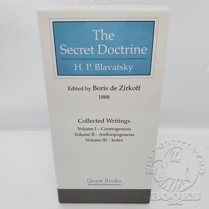 The Secret Doctrine by H.P. Blavatsky: 3 Volumes in a Slipcase