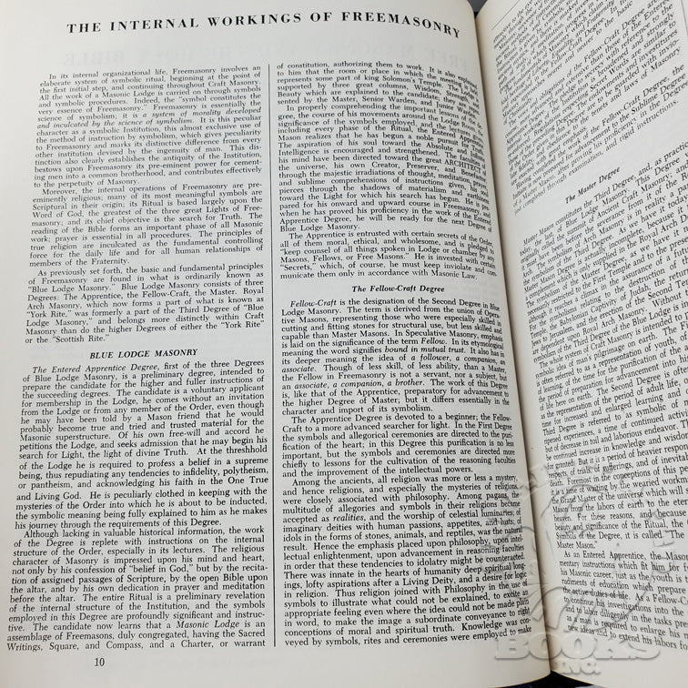 Freemason Heirloom Holy Bible Master Reference Edition Self