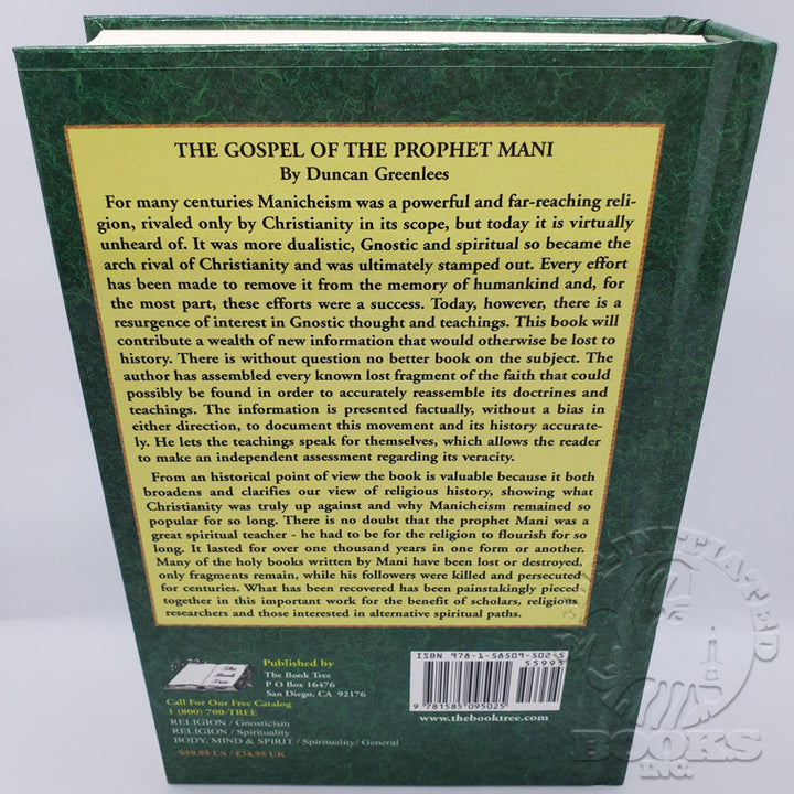 The Gospel of the Prophet Mani by Duncan Greenlees