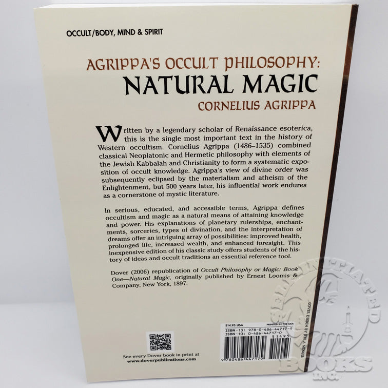 Agrippa's Occult Philosophy: Natural Magic by Cornelius Agrippa