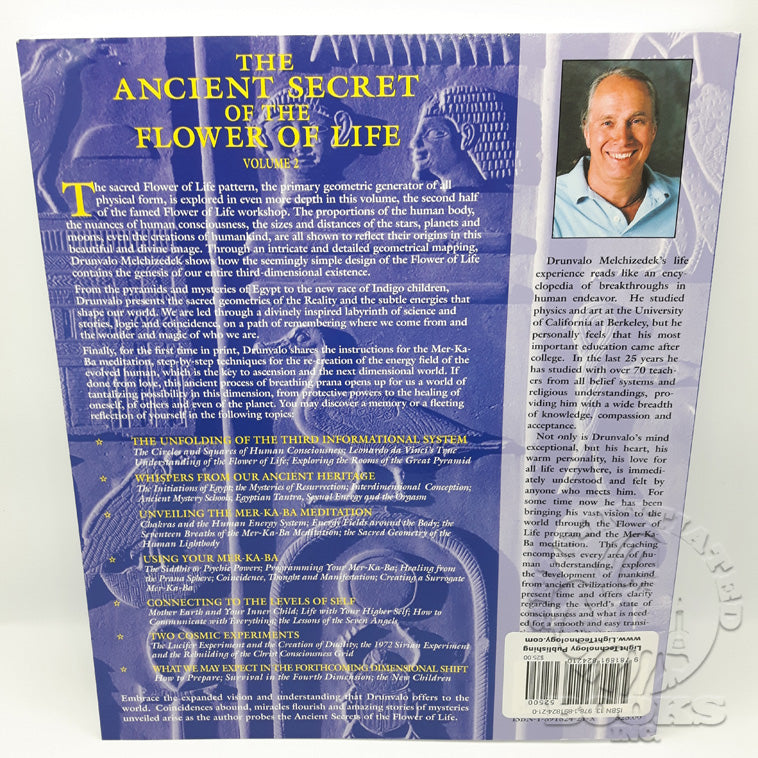 The Ancient Secret of the Flower of Life by Drunvalo Melchizedek: Volume 2