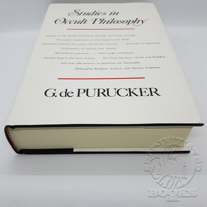 Studies in Occult Philosophy: Studies in The Secret Doctrine and The Mahatma Letters by Gottfried de Purucker