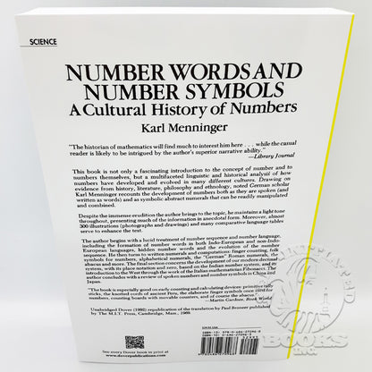 Number Words and Number Symbols: A Cultural History of Numbers by Karl Menninger