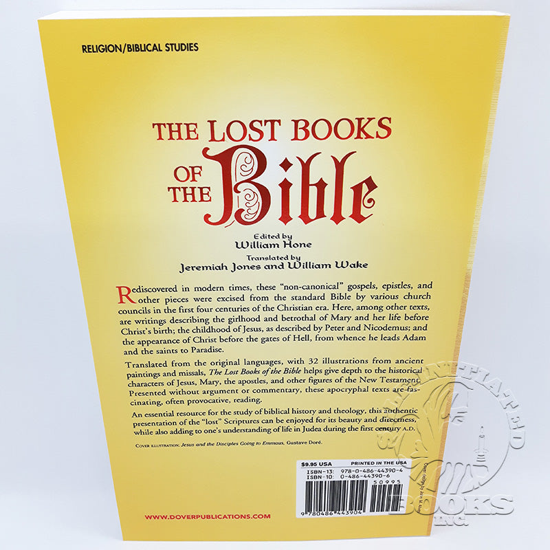 The Lost Books of the Bible- Edited by William Hone- Translated by Jeremiah Jones and William Wake (Dover Unabridged)