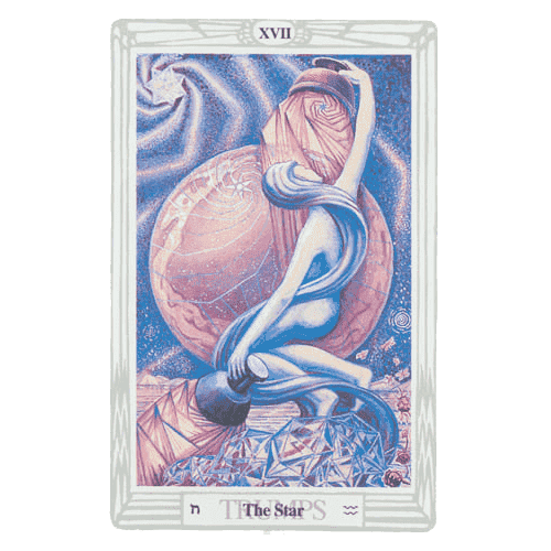 Aleister Crowley's Thoth Tarot Deck: Card XVII- The Star
