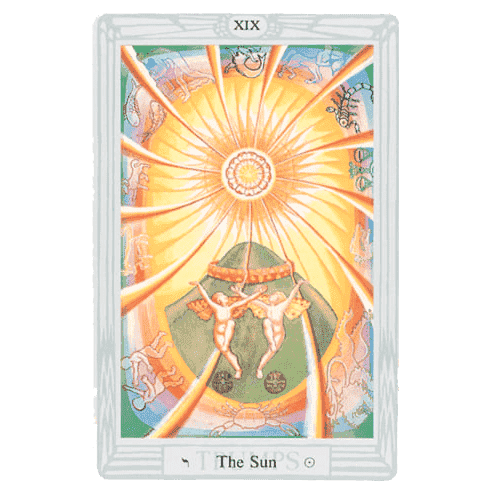 Aleister Crowley's Thoth Tarot Deck: Card XIX- The Sun