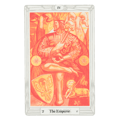 Aleister Crowley's Thoth Tarot Deck: Card IV- The Emeperor